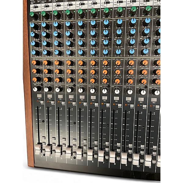 Used TASCAM MODEL 24 MULTITRACK LIVE RECORDING CONSOLE Unpowered Mixer