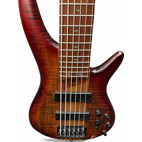 Used Ibanez SR878 Antique Natural Electric Bass Guitar