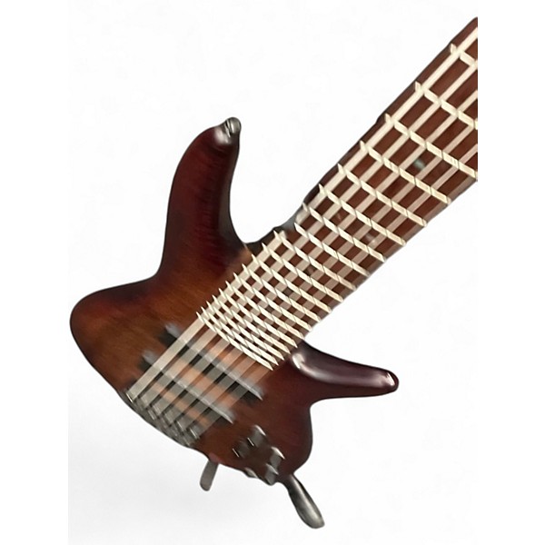 Used Ibanez SR878 Antique Natural Electric Bass Guitar