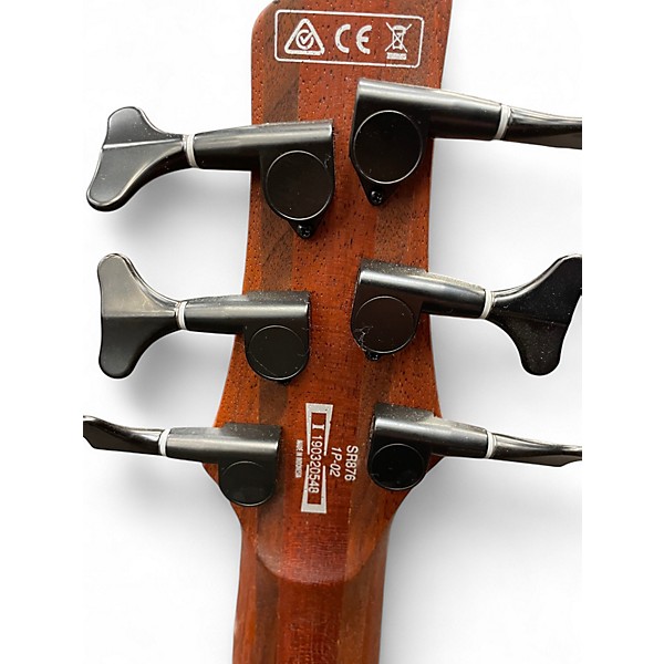 Used Ibanez SR878 Antique Natural Electric Bass Guitar