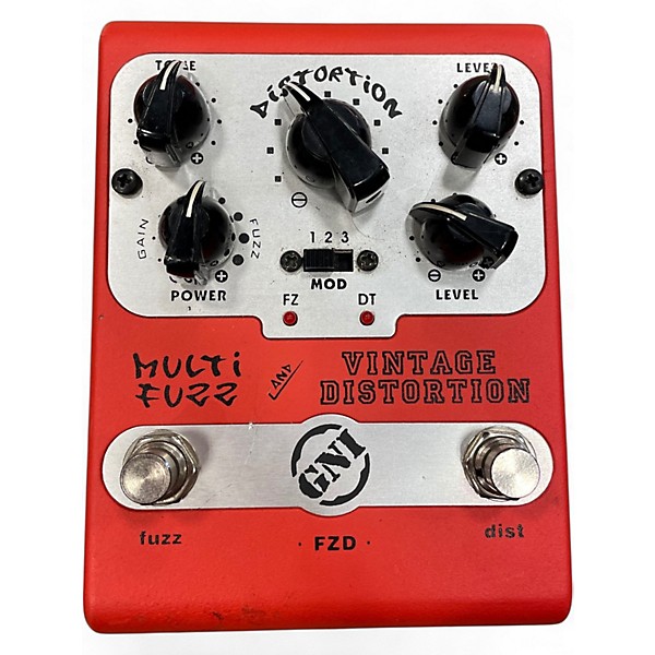 Used GNI MULTI FUZZ AND VINTAGE DISTORTION Effect Pedal