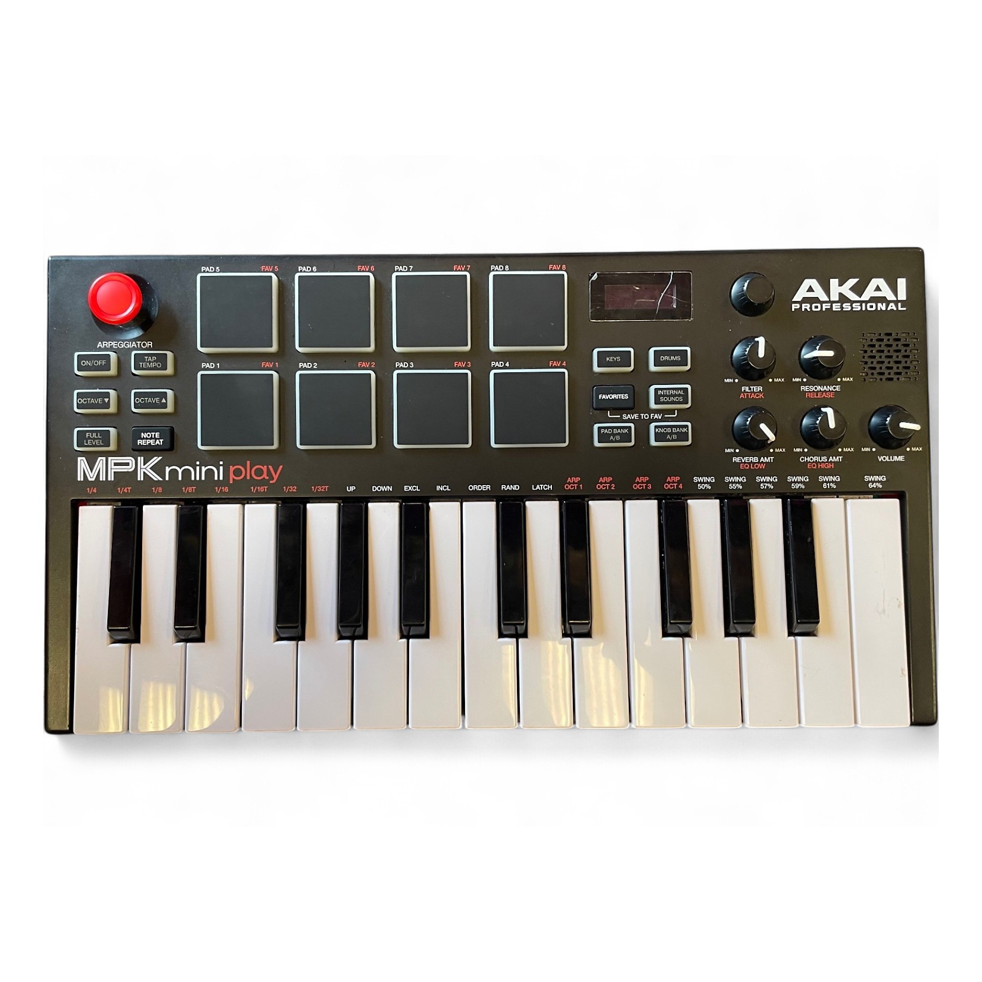 Used Akai Professional MPK Mini Play MIDI Controller