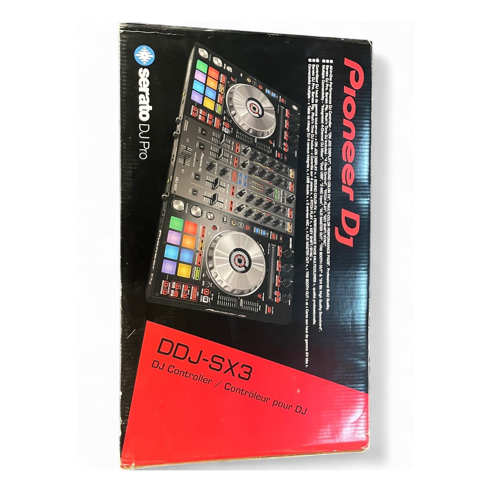 【新品同様】Pioneer DJ コントローラー DDJ-SX3 DDJ-SX3 (archived) 4-channel performance DJ controller for