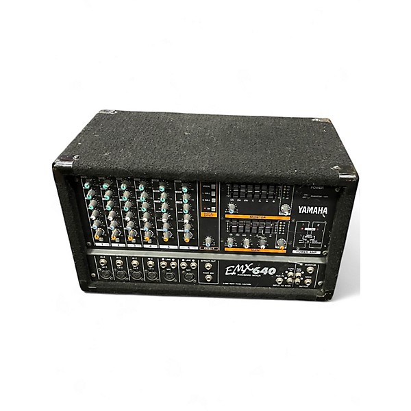 配信機器・PA機器・レコーディング機器 021805 YAMAHA POWERED MIXER EMX660 Used Yamaha EMX640 Powered Mixer | Guitar Center