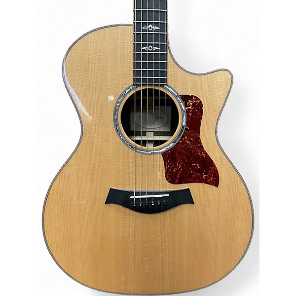Used 2009 Taylor 814CE Natural Acoustic Electric Guitar