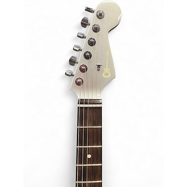 Used Charvel Prashant Aswani Signature Pro-Mod So-Cal Style 1 HH Silver Solid Body Electric Guitar