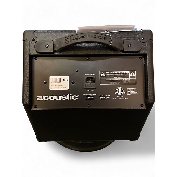 Used Acoustic AG15 15W 1X8 Acoustic Guitar Combo Amp