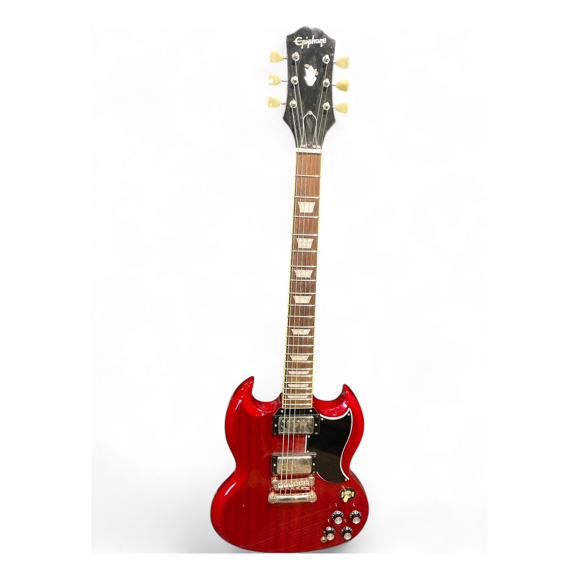エピフォン SG Standard 60s Vintage Cherry SG Standard 60's - Vintage Cherry – Dave's Guitar Shop