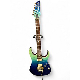Used Ibanez RG420HPFM Blue Burst Solid Body Electric Guitar