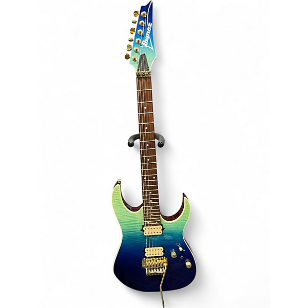 Used Ibanez RG420HPFM Blue Burst Solid Body Electric Guitar