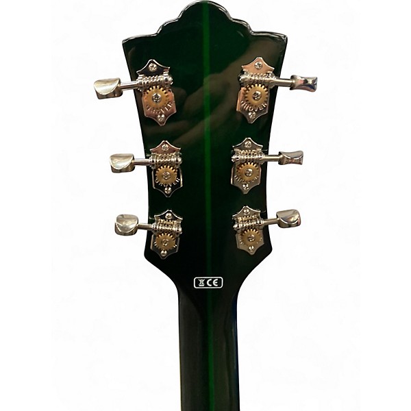 Used Guild Starfire IV Emerald Green Hollow Body Electric Guitar