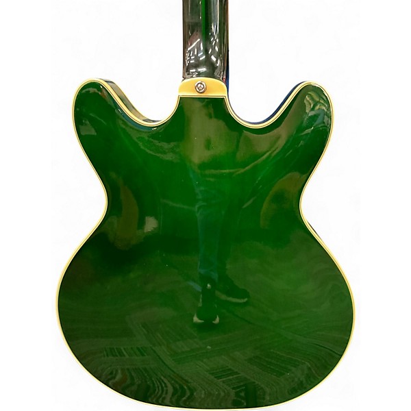 Used Guild Starfire IV Emerald Green Hollow Body Electric Guitar