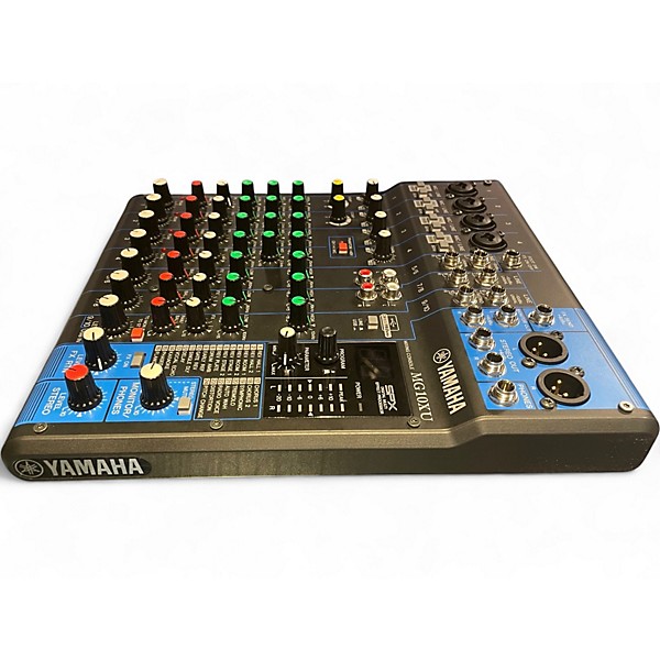 Used Yamaha MG10XU 10 Channel Mixer with Effects Unpowered Mixer