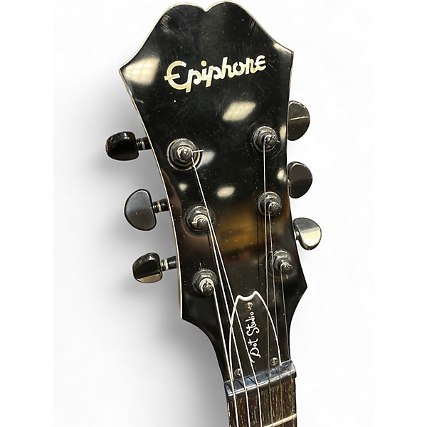 Used Epiphone Dot Studio WHITE Hollow Body Electric Guitar