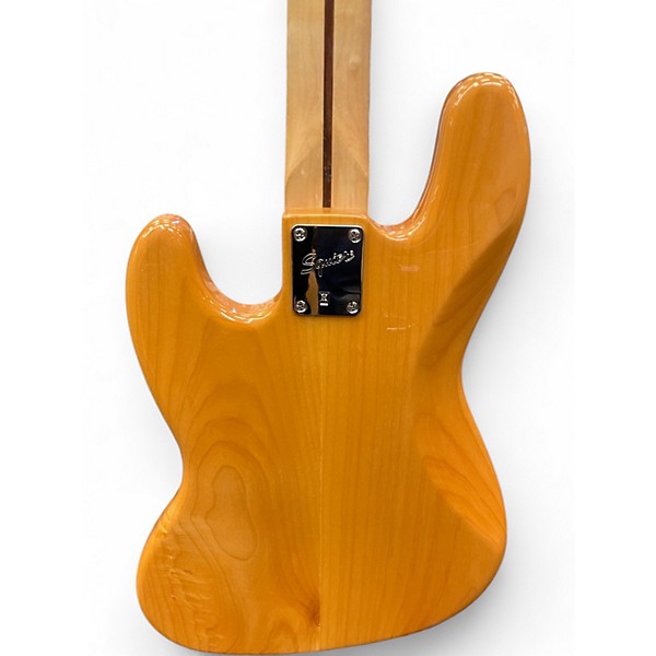Used Squier Classic Vibe 70s Jazz Bass Natural Electric Bass Guitar