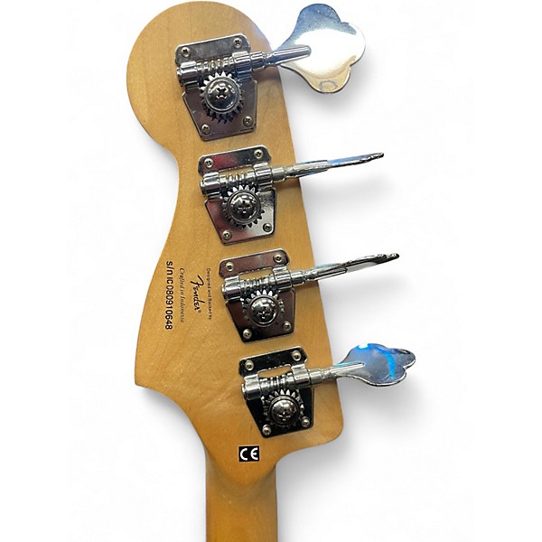 Used Squier Classic Vibe 70s Jazz Bass Natural Electric Bass Guitar
