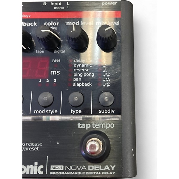 Used TC Electronic ND1 Nova Delay Effect Pedal