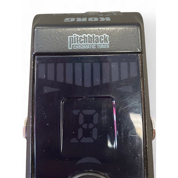 Used KORG PB01 Pitchblack Chromatic Tuner Pedal
