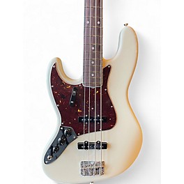 Used Fender American Vintage II Jazz Bass Left-Handed Olympic White Electric Bass Guitar