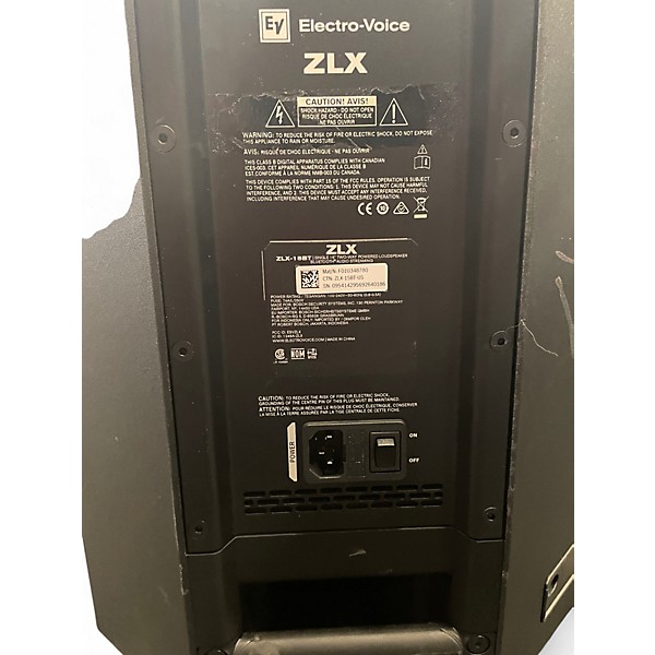 Used Electro-Voice ZLX 15BT Powered Speaker