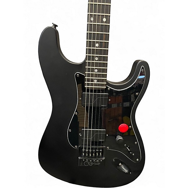 Used Fender Jim Root Signature Stratocaster Satin Black Solid Body Electric Guitar