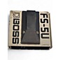Used BOSS FS5U Nonlatching Footswitch Sustain Pedal