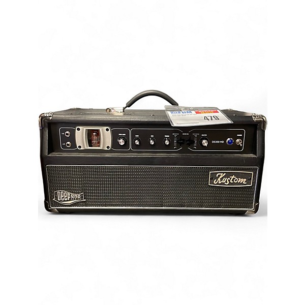 Used Kustom DE300 HD Tube Bass Amp Head