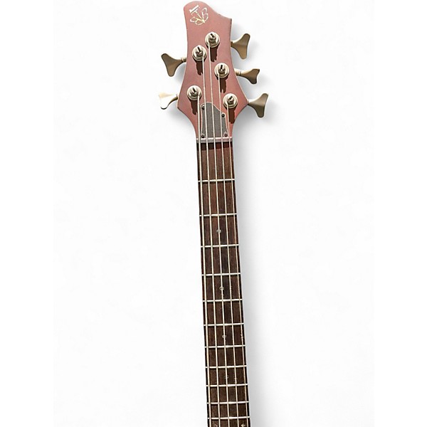 Used Ibanez BTB405e 5 String Maroon Electric Bass Guitar