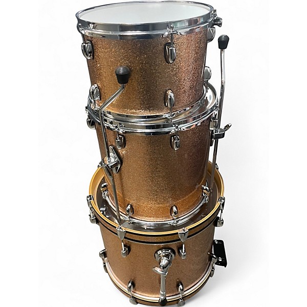 Used Gretsch Drums 3 Piece Catalina Club Jazz Series champagne sparkle Drum Kit