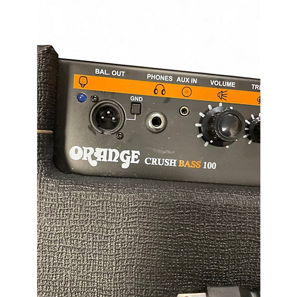 Used Orange Amplifiers CRUSH BASS 100 Bass Combo Amp