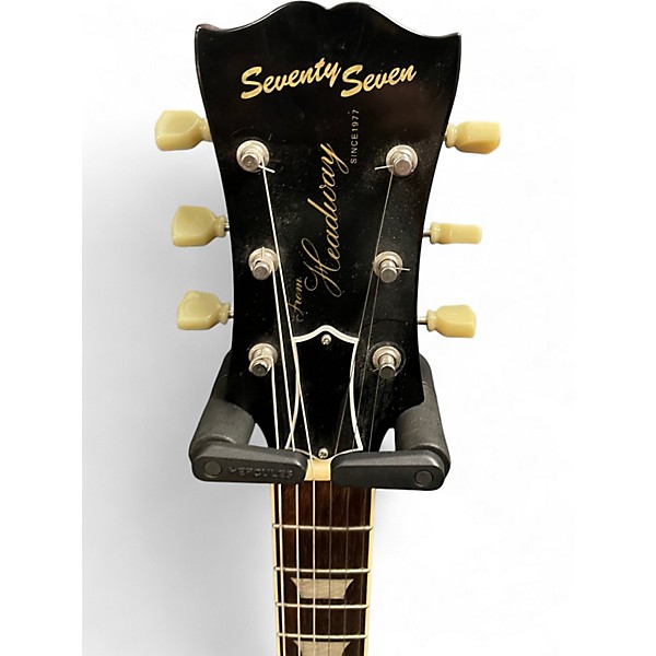Used Seventy Seven Stork Faded Honey Burst Solid Body Electric Guitar