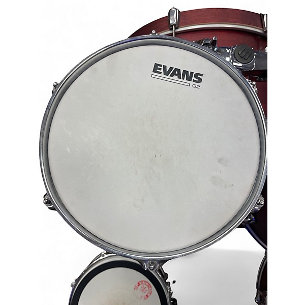 Used Mapex 5 Piece Mars Red Stain Drum Kit
