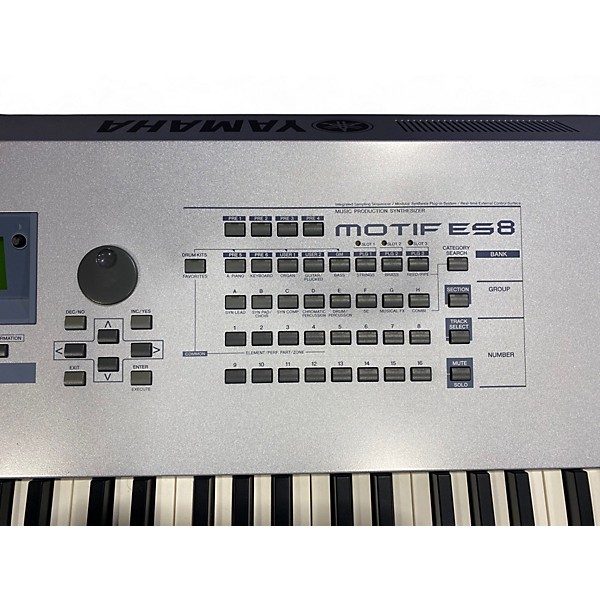 Used Yamaha Motif ES8 88 Key Keyboard Workstation