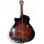 Used Ibanez GA35TCE-DVS Brown Sunburst Classical Acoustic Electric Guitar