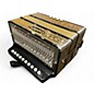Used Hohner Vienna 1-Row 4-Bass 10-Treble Button "C" Diatonic Accordion