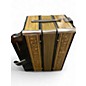 Used Hohner Vienna 1-Row 4-Bass 10-Treble Button "C" Diatonic Accordion