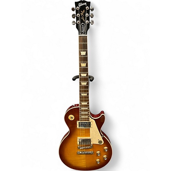 Used Gibson Les Paul Standard Iced Tea Solid Body Electric Guitar