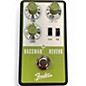 Used Fender Bassman Reverb Aluminum Green Effect Pedal