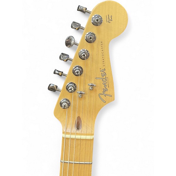 Used Fender American Standard Stratocaster Sunburst Solid Body Electric Guitar