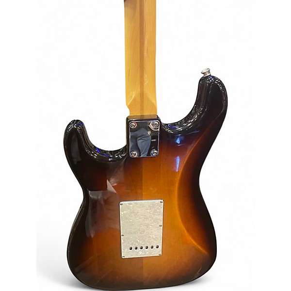 Used Fender American Standard Stratocaster Sunburst Solid Body Electric Guitar