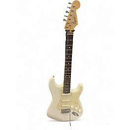 Used Squier Strat White Solid Body Electric Guitar