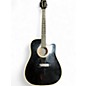 Used Esteban American Legacy Midnight Steel Black Acoustic Electric Guitar thumbnail