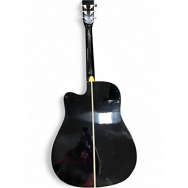 Used Esteban American Legacy Midnight Steel Black Acoustic Electric Guitar