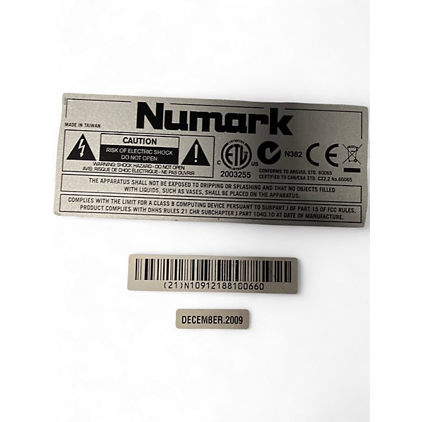 Used Numark V7 Turntable