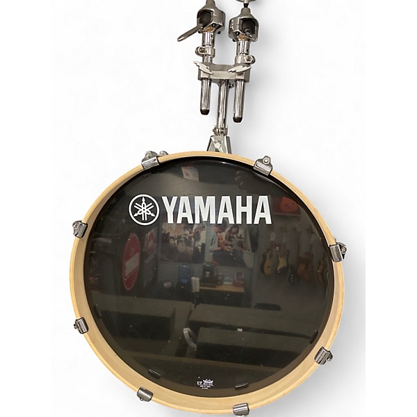 Used Yamaha 5 Piece STAGE CUSTOM  NATURAL WOOD Drum Kit