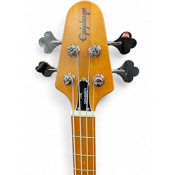 Used Epiphone THE GRABBER Natural Electric Bass Guitar