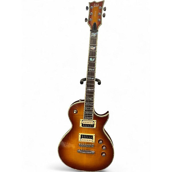 Used ESP EC1000 Deluxe 2 Tone Sunburst Solid Body Electric Guitar