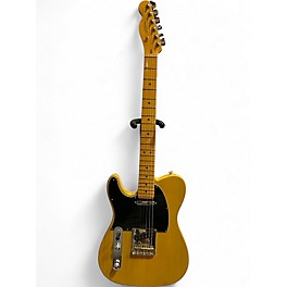 Used 2023 Fender American Professional II Telecaster LEFT HANDED Butterscotch Electric Guitar