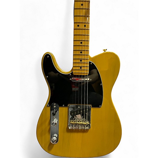 Used 2023 Fender American Professional II Telecaster LEFT HANDED Butterscotch Electric Guitar