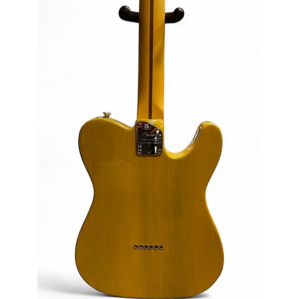 Used 2023 Fender American Professional II Telecaster LEFT HANDED Butterscotch Electric Guitar